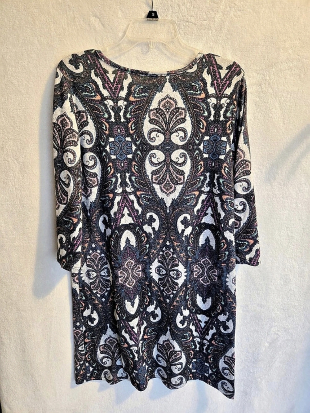Intriguing Threads Paisley Dress Size Large
